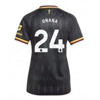 Aston Villa Amadou Onana #24 Udebanetrøje Dame 2026-27 Kortærmet